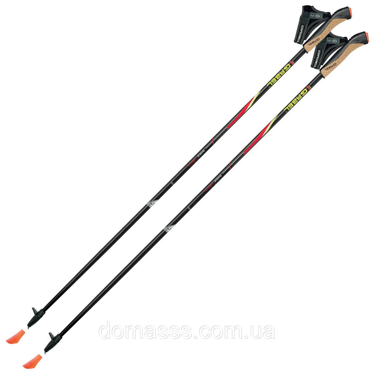 Палиці для скандинавської ходьби Gabel FX-75 Snake Carbon 125 (7008351011250), фото 1