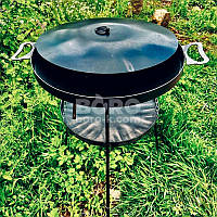 Сковорода з диска САДЖ з цільними ніжками 60 см + Чохол