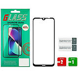 Захисне скло для Xiaomi Redmi Note 8T (0.3 мм, 4D ARC чорне) Люкс, фото 2