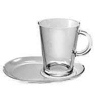 Набор чайный Tribeca Cup And Saucer 2 кружки 400мл и 2 блюдца (стекло)