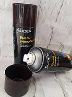 SLIDER Фарба універсальна в аерозолі RAL 8017 темно-коричнева 400 мл