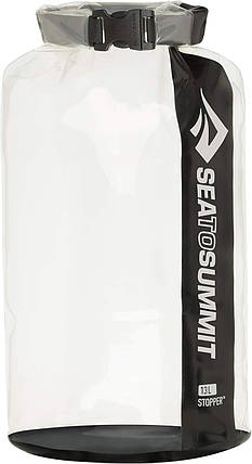 Гермомішок Sea to Summit Clear Stopper Dry Bag, 13 л (Clear Black), фото 1