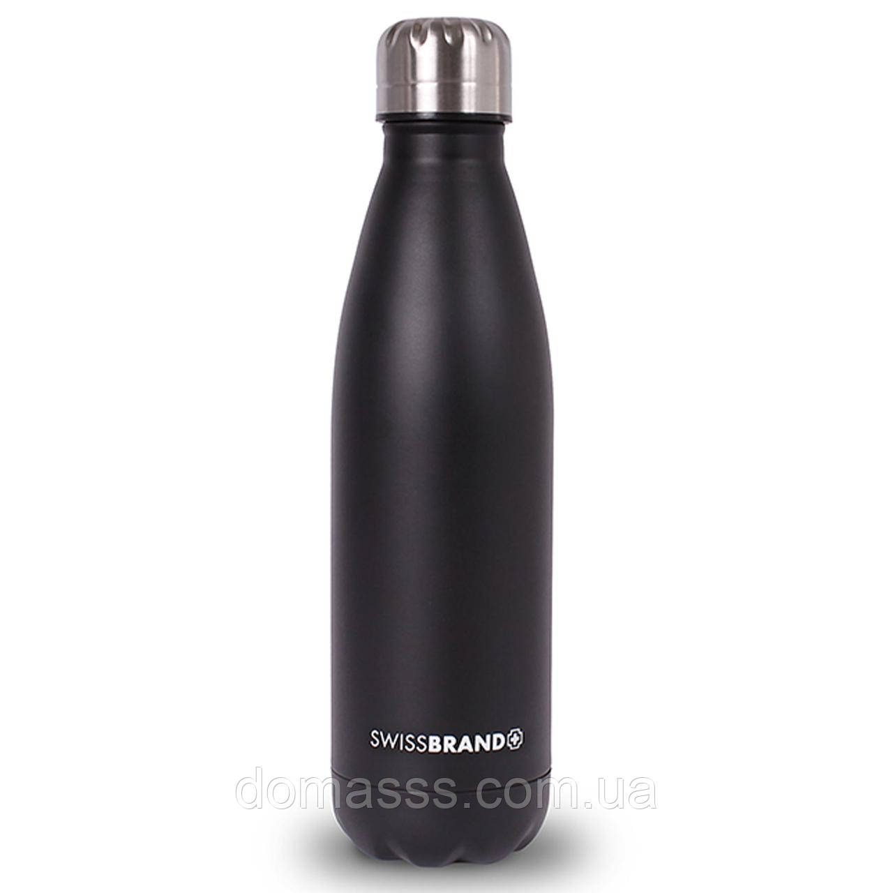Фляга Swissbrand Fiji 500 ml Black (SWB_TABTT001U), фото 1
