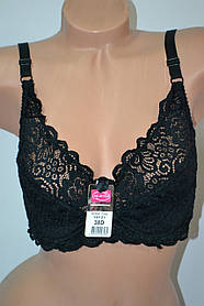 Бюстгальтер Milavitsa без поролону чашка D Black