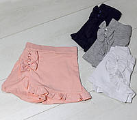 Шорты-юбка для девочки трикотажная, однотонная, Breeze (размер 104)