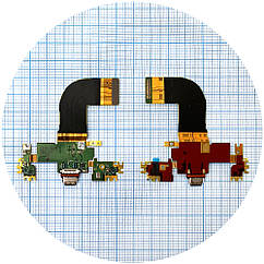 Шлейф Sony Xperia 5 J9210 з роз'ємом зарядки та мікрофоном оригінал Китай - нижня плата