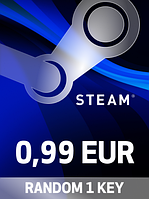 0,99 EUR Random 1 Key для ПК (Ключ активації Steam) регіон Весь світ