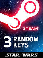 Star Wars Random 3 Keys Premium для ПК (Ключ активації Steam) регіон Весь світ