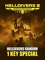 Helldivers Random 1 Key для ПК (Ключ активації Steam) регіон Весь світ