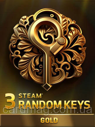 Random Gold 3 Keys для ПК (Ключ активації Steam) регіон Весь світ, фото 1