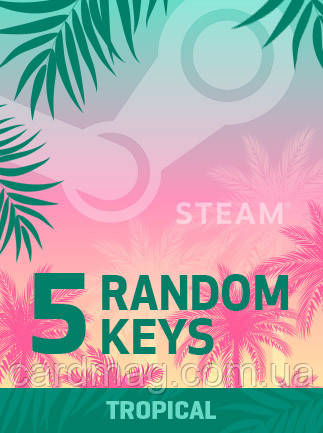 Random Tropical 5 Keys для ПК (Ключ активації Steam) регіон Весь світ
