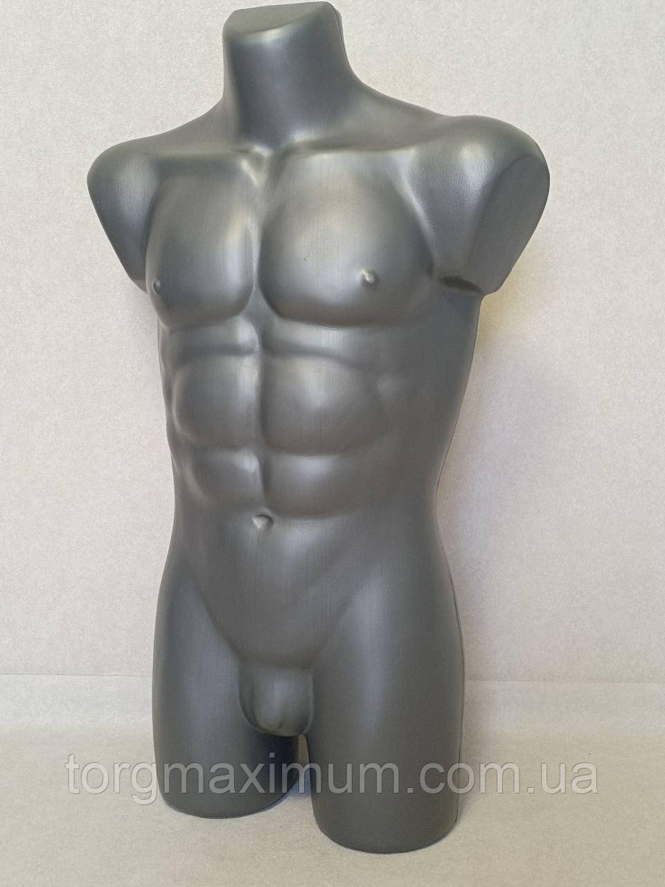 Манекен чоловічий "Давид" сірий, фото 1