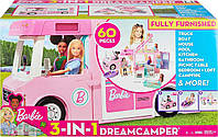Barbie Дом на колесах кемпер Барби 3 в 1 GHL93