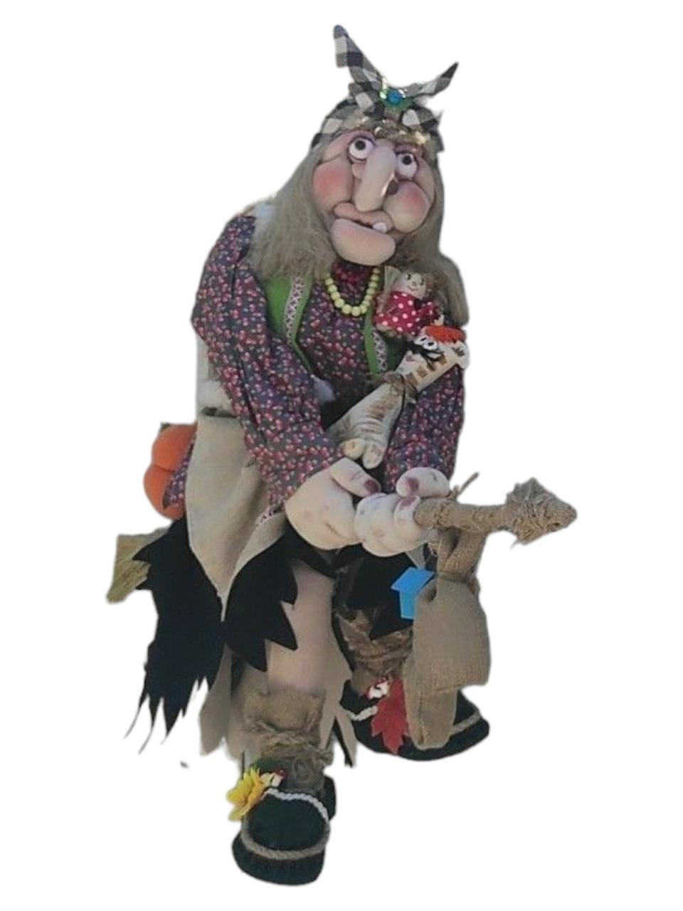 Садова лялька Бага Яга., фото 1