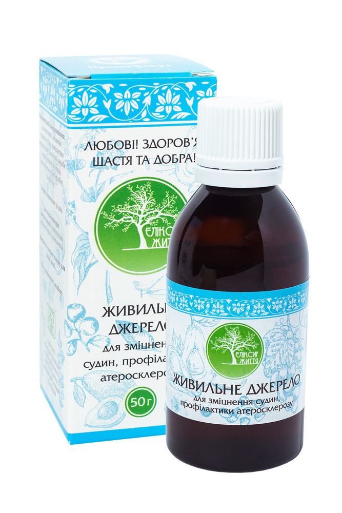 Поживне джерело Еліксир для зміцнення судин 50 мл Примафлора
