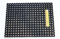 Коврик придверный резиновый соты 60x80 см К-36, Прямоуголльный