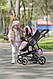 Коляска для ляльки 2в1 Carrello Fortuna 9695 PINK Рожева - фото 5 - id-p2183204554