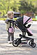 Коляска для ляльки 2в1 Carrello Fortuna 9695 PINK Рожева - фото 9 - id-p2183204554