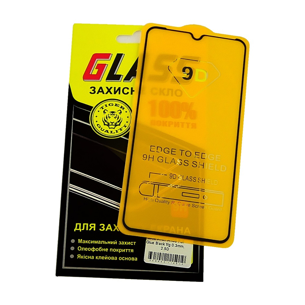 TU  TU Защитное стекло для Samsung A107 A10S/ M01S M017 Full Glue (0.3 мм, 2.5D, чёрное), фото 1