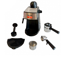 Електрична крапельна кавоварка з капучинатором ріжкова експрессо Espresso Rainberg RB-8111 кавомашина GSM