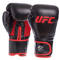 Рукавиці боксерські Myau Thai Style UHK-69680 UFC 14oz Чорний (37512011)
