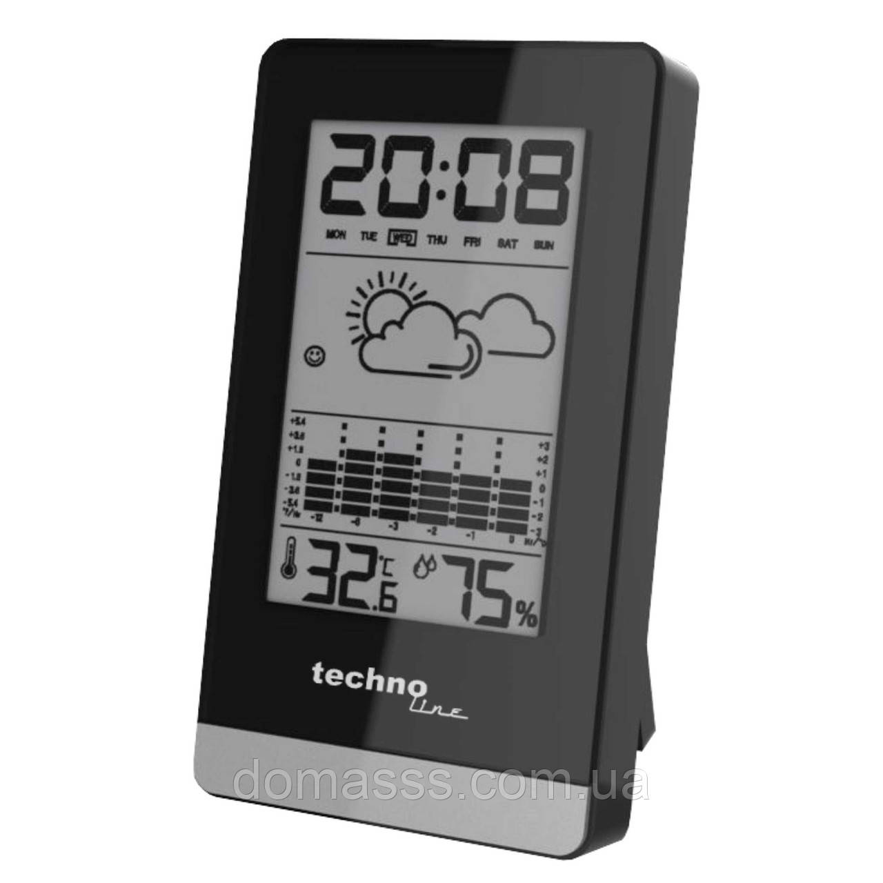 Метеостанція Technoline WS9125 Black (WS9125), фото 1