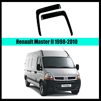 Ветровики Renault Master II 1998-2010 Г-образный (скотч) AV-Tuning