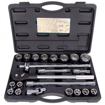 Alloid. Набір головок 3/4", 23 предм. 19-50 мм (НГ-6023М) (НГ-6023М)