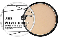 Компактная пудра для лица Bless Beauty Velvet Touch Compact Powder 103