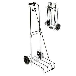 Візок господарський Bo-Camp Luggage Trolley Foldable 40 kg Silver (5267279)