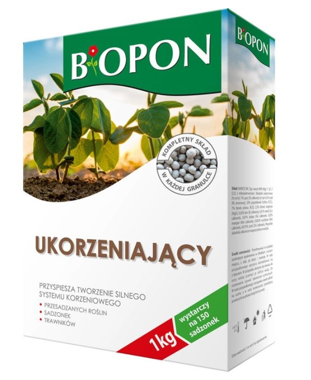 Комплексне добриво для рослин Biopon Укорінювач, 1 кг Польща