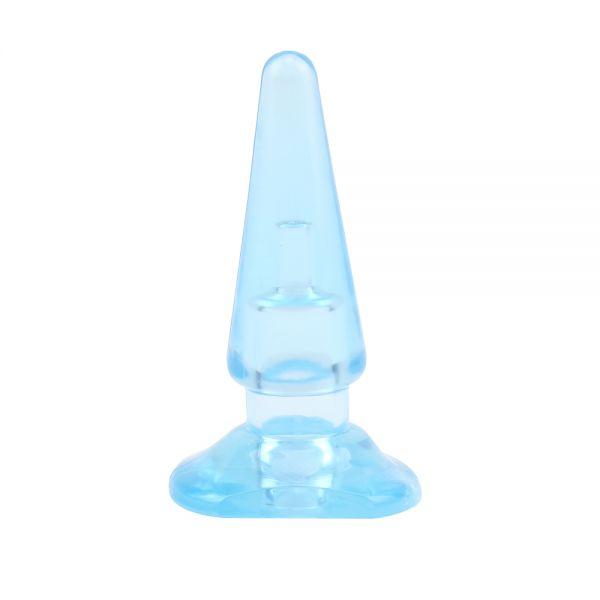 Анальний корок SASSY Anal Plug, Blue, фото 1