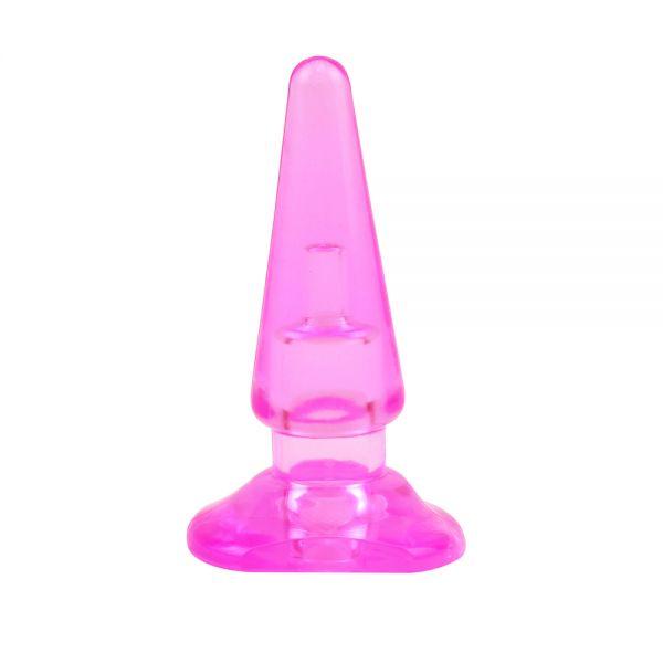 Анальна пробка SASSY Anal Plug, Pink, фото 1