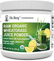 Органический порошок ростков пшеницы Dr. Berg Nutritionals Raw Organic Wheatgrass Powder 164 г