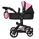 Коляска для ляльки 2в1 Carrello Fortuna 9695 PINK Рожева