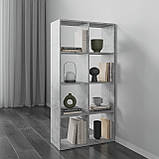 Полиця для книг, стелаж для дому на 8 комірок M-10, фото 6