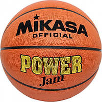 Мяч баскетбольный Mikasa Power Jam № 7 Коричневый (BSL10G)