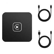 Адаптер бездротовий Apple CarPlay, Bluetooth, для автомобіля, iOS, фото 4