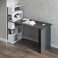 Стіл письмової VAYS з полицями ліворуч, для ноутбука та комп' ютера M-24