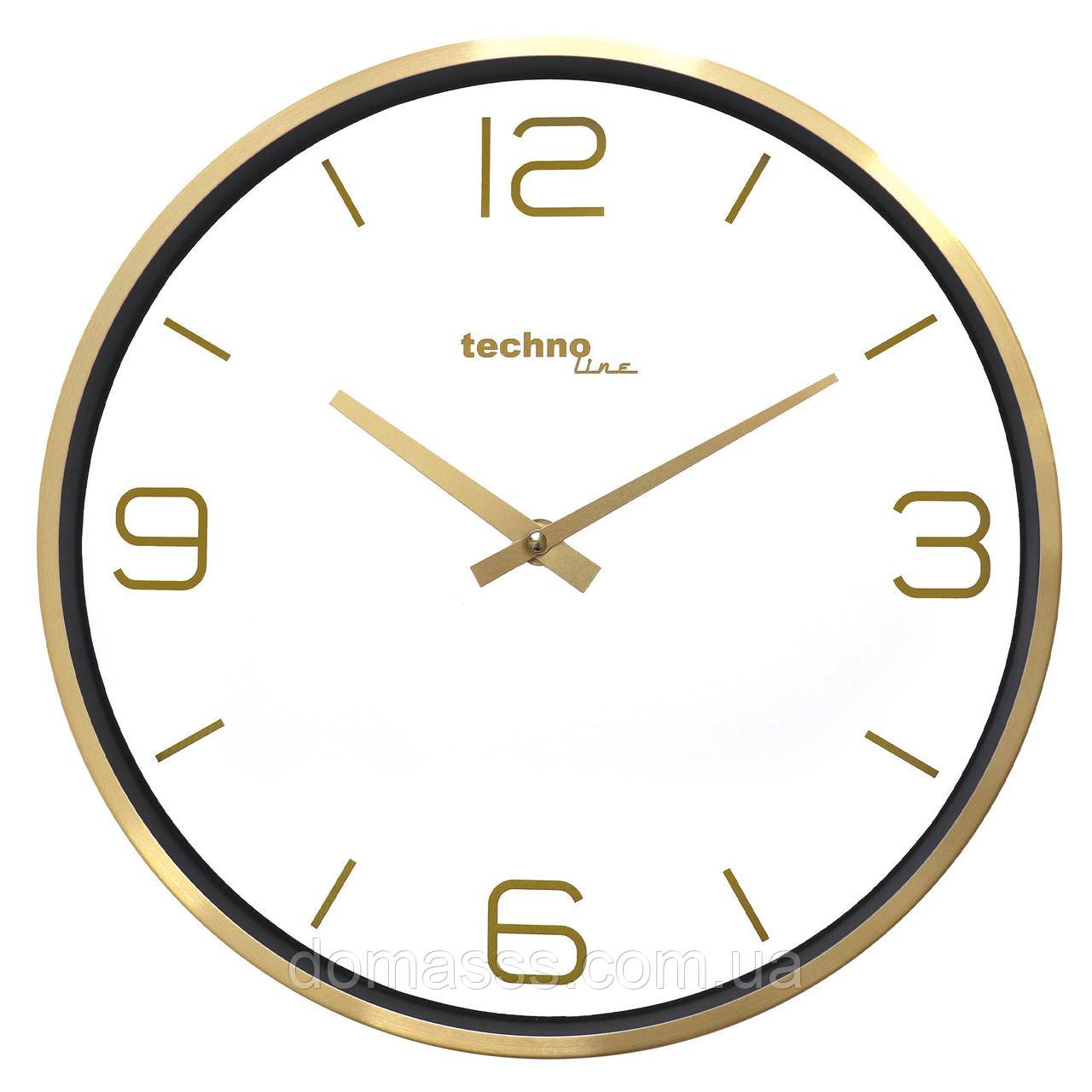 Годинник настінний Technoline WT7280 Gold (WT7280), фото 1