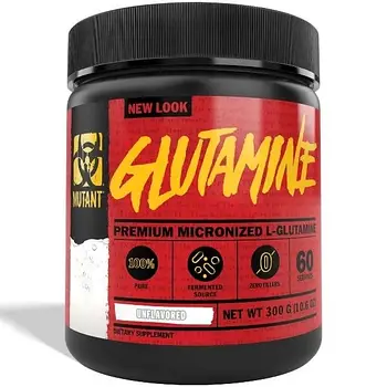 Амінокислоти  Mutant Mutant GLUTAMINE Unflavoured 300 g