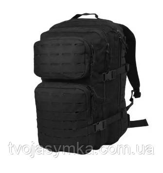 Рюкзак тактичний CORDURA олива 45 л 600D розмір 50х30х25 Чорний