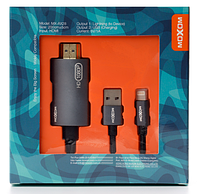 Кабель Lightning\Hdmi + Usb Moxom MX-AX28