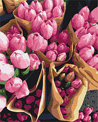 Картина за номерами голландські тюльпани (BSM-B7520) 40 х 50 см