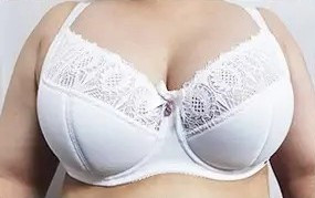 Бюстгальтер ORIETTA AVEC 8878 у м'якій чашці E, колір Білий