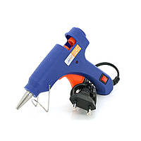 TU  TU Пистолет клеевой  с питанием от 220V YULIAN YL-266, клей диаметром-7мм, 20W, Blue, Blister