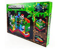 Конструктор Minecraft с подсветкой "Крепость в джунглях My World" на 355 деталей для детей 6+ RTB