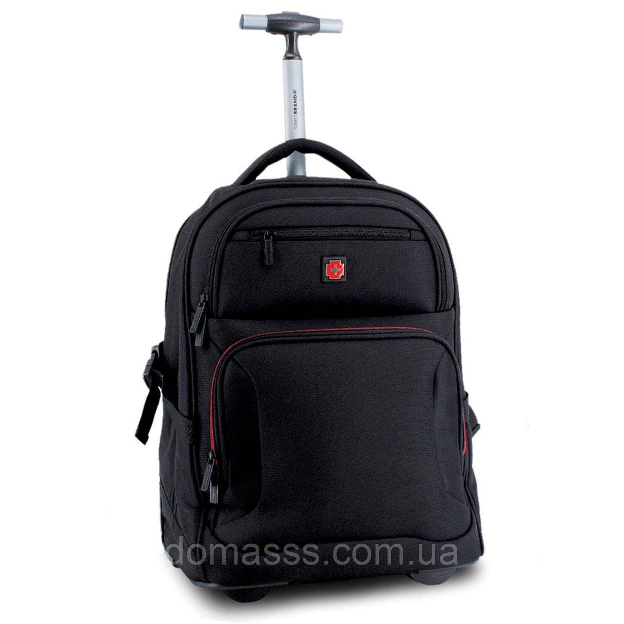 Рюкзак на колесах Swissbrand Georgia 29 Black (SWB_S19LTBGE0030U), фото 1