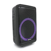 Потужна акустична система з підсвіткою ZXX-7878, 60W, 2 Bluetooth мікрофона, вбудований акум 12B 5A,