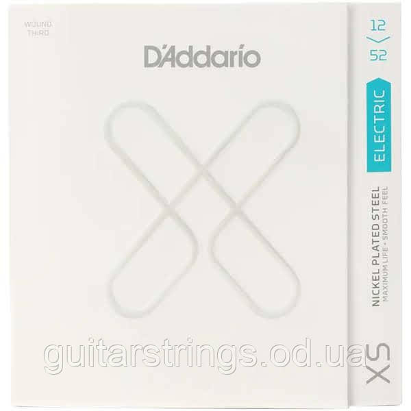 Струны D'Addario XSE1252W XS Coated Nickel Plated Jazz Light 12-52